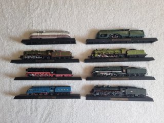 Lote 8 Locomotoras H0 Estáticas