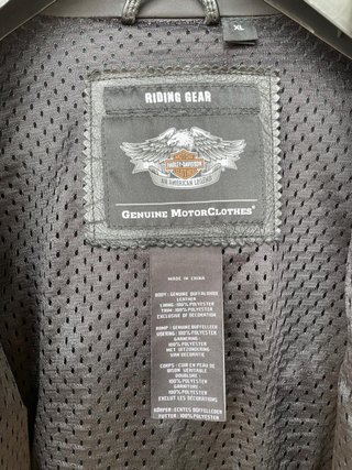 Chaqueta Piel Harley Davidson Talla XL