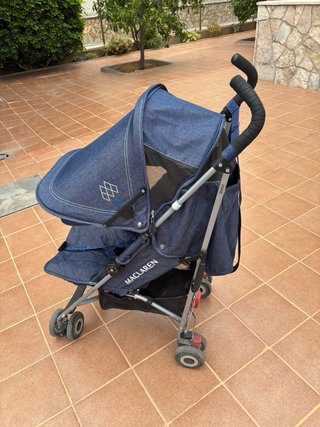 Carrito Bebé Maclaren Denim