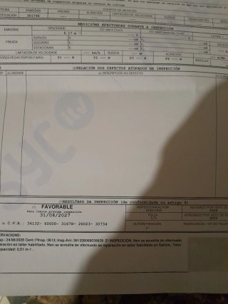 Peugeot 508 2012 itv hasta 31/08/2027
