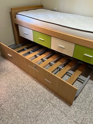 Cama nido 90 de madera