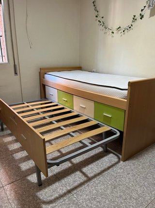 Cama nido 90 de madera
