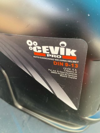 Casco Soldar CEVIK PRO DIN 9-13