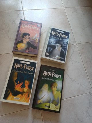 Lote libros Harry Potter tapa dura Salamandra