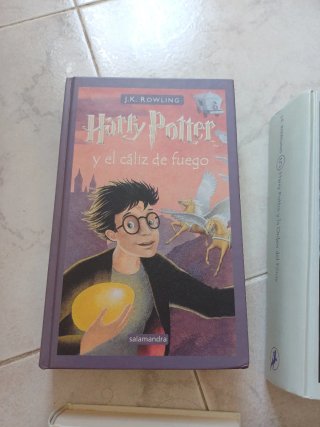Lote libros Harry Potter tapa dura Salamandra