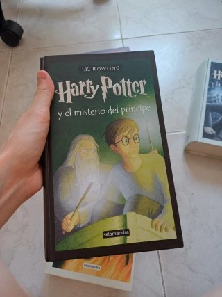 Lote libros Harry Potter tapa dura Salamandra
