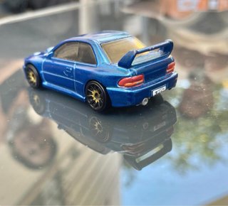 Hot Wheels Subaru Impreza Azul