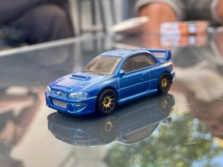 Hot Wheels Subaru Impreza Azul