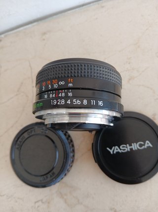 Objetivo Yashica ML 50mm f/1.9 Made in Japan