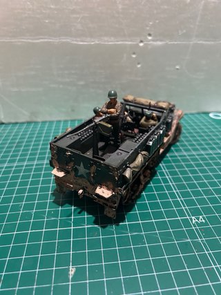 Maqueta militar M3 Half-track