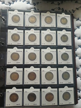 Monedas 2€ Conmemorativas Alemania