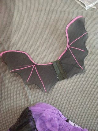 Disfraz Vampiresa Murciélago Morado