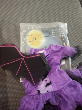 Disfraz Vampiresa Murciélago Morado