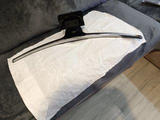 Pie TV Samsung Curvo