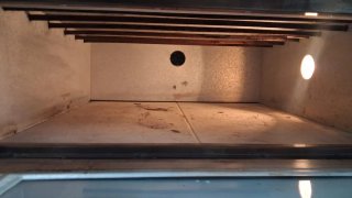 Horno de pizza profesional 184x87x57