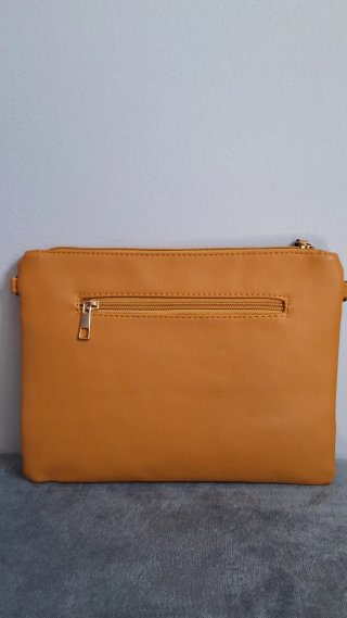Bolso bandolera con estampado de serpiente