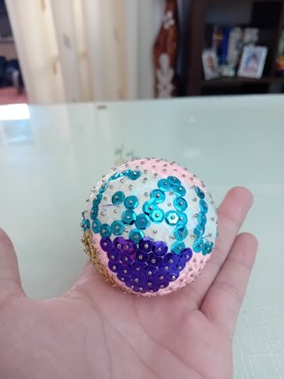 Bolas de Navidad Decoradas Manuales