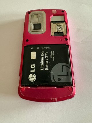 Móvil LG KE970 Rosa Vintage