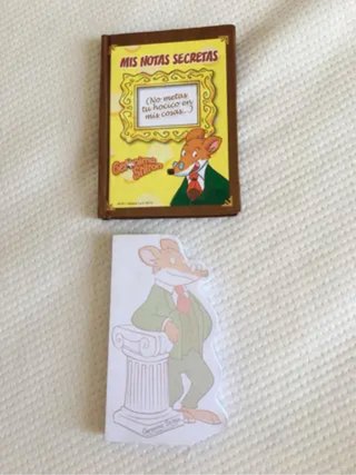 Revistas Gerónimo Stilton+regalo 2 libretas mini