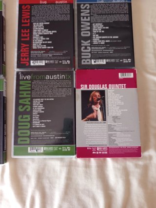 Live from Austin TX DVDs varios artistas Country