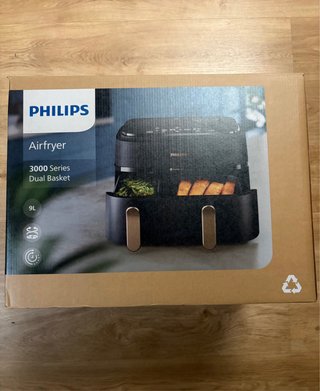 Freidora Aire Philips 3000 Series Dual Basket