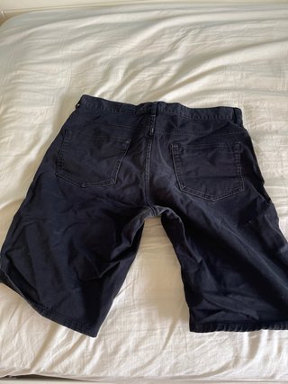 Vaquero corto H&M negro