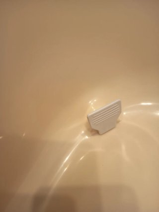 Bañera para bebé color crema