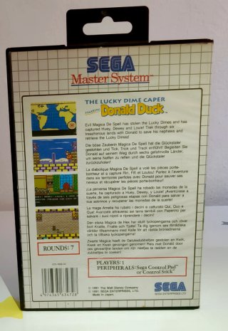Donald Duck: The Lucky Dime Caper - Master System