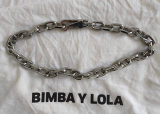 Bolso Bimba y Lola dorado y plateado