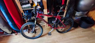 Bicicleta Kona Caldera Roja