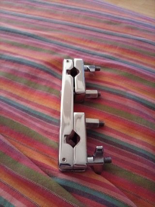 Pinza Grapa Batería Cromada