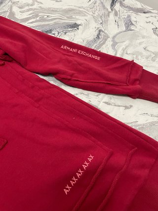 Sudadera Armani Exchange A|X Roja Talla M
