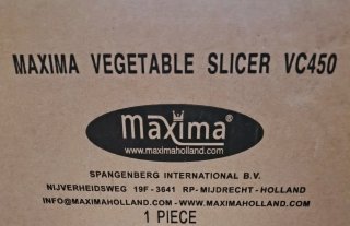 Cortadora de Verduras Profesional Maxima VC450