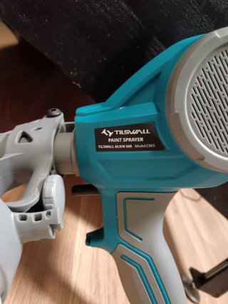 Pistola de pintura eléctrica