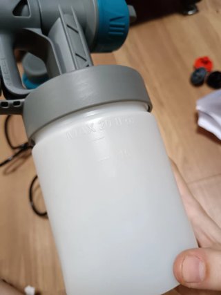 Pistola de pintura eléctrica