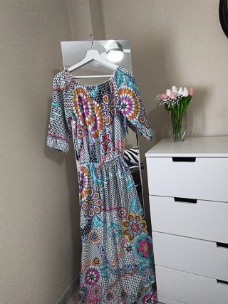 Vestido Desigual Multicolor Talla L