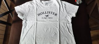 Camiseta Hollister Blanca