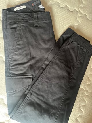 Pantalón Cargo Jack & Jones Talla 30 Negro