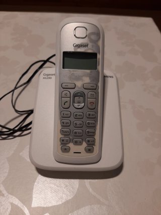 Teléfono Inalámbrico Gigaset AS290 Blanco