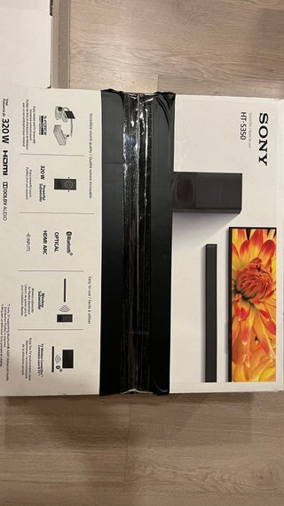 Barra Sonido Sony HT-S350 + Subwoofer inalambrico