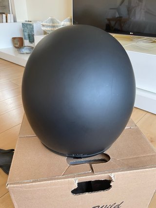 Casco DMD Vintage Negro Mate talla L