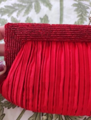 Bolso de fiesta rojo