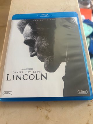 Blu-ray Lincoln con Daniel Day-Lewis DTS-HD