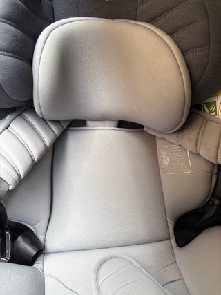 Silla de coche Isofix gris