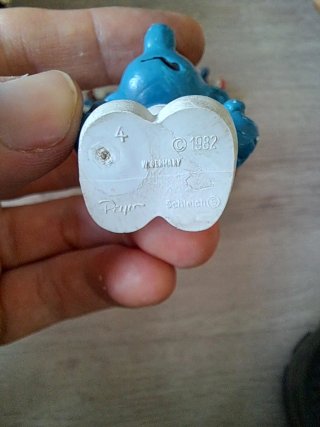 Lote Pitufos Antiguos Colección