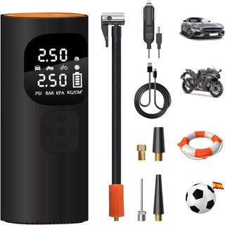 Compresor Portátil + Power Bank 10000mAh