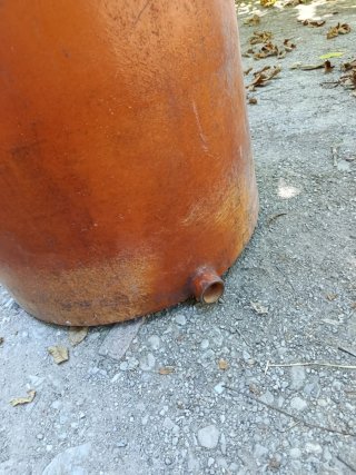 Tino per vino in vetroresina 450 litri