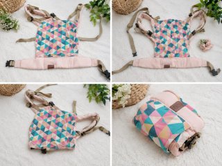 Mochila Portabebés Diseño Geométrico