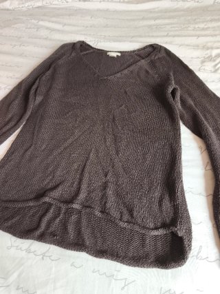Jersey de punto marron