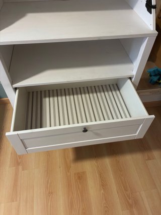 Cómoda cambiador SUNDVIK blanca